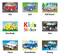 VW Kids Sticker