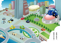 ニュービートルくんと たびにでよう！P23,24